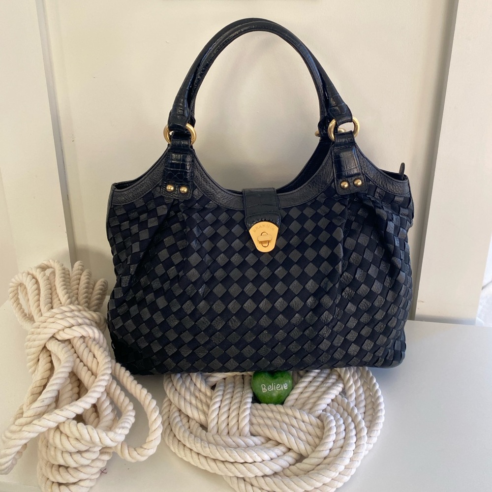 Brahim Black Woven Beauty.